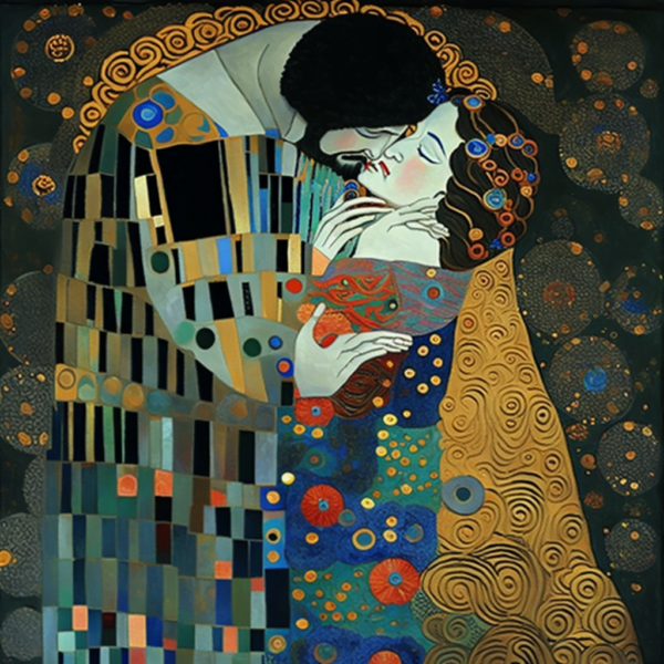 Inspired by The Kiss