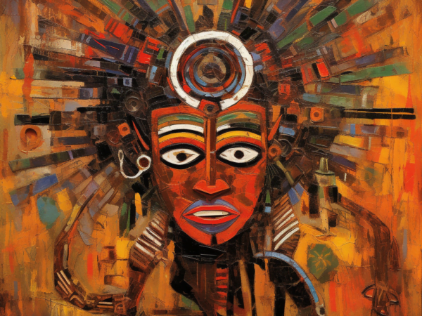 Palette of earthy hues