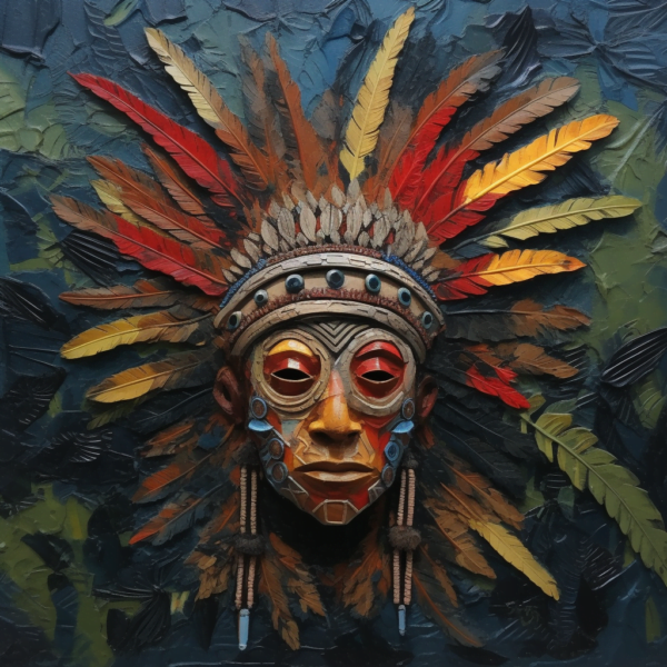 African tribal symbols