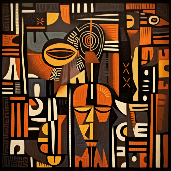 Abstract lines concept